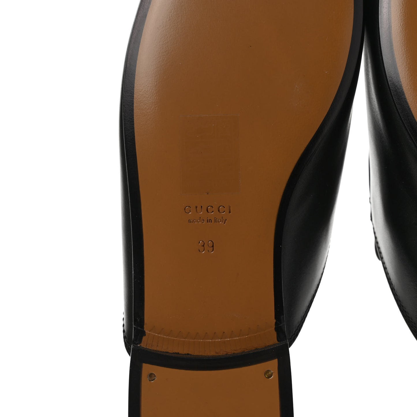 Calfskin Womens Princetown Slippers 39 Black