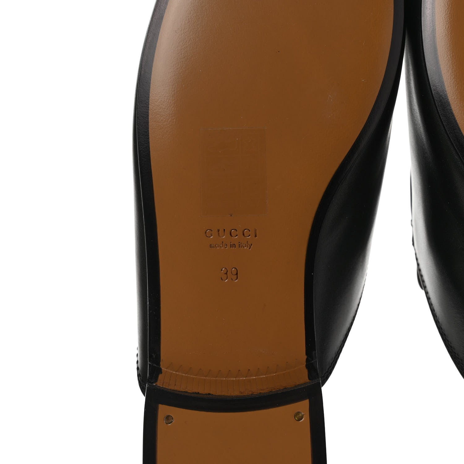 Gucci Calfskin Womens Princetown Slippers 39 Black 6 of 10