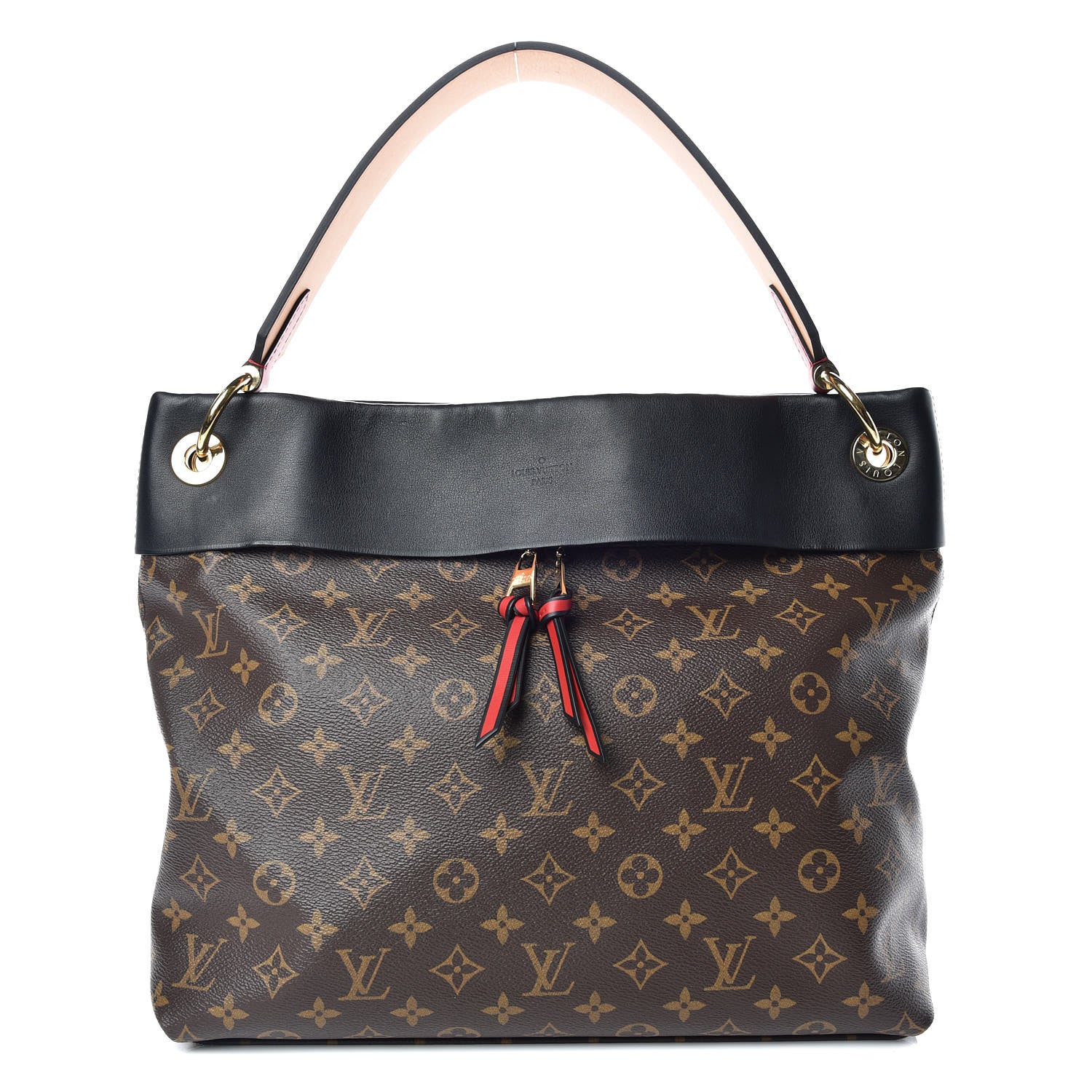 Louis Vuitton Monogram Tuileries Hobo Black 1 of 9