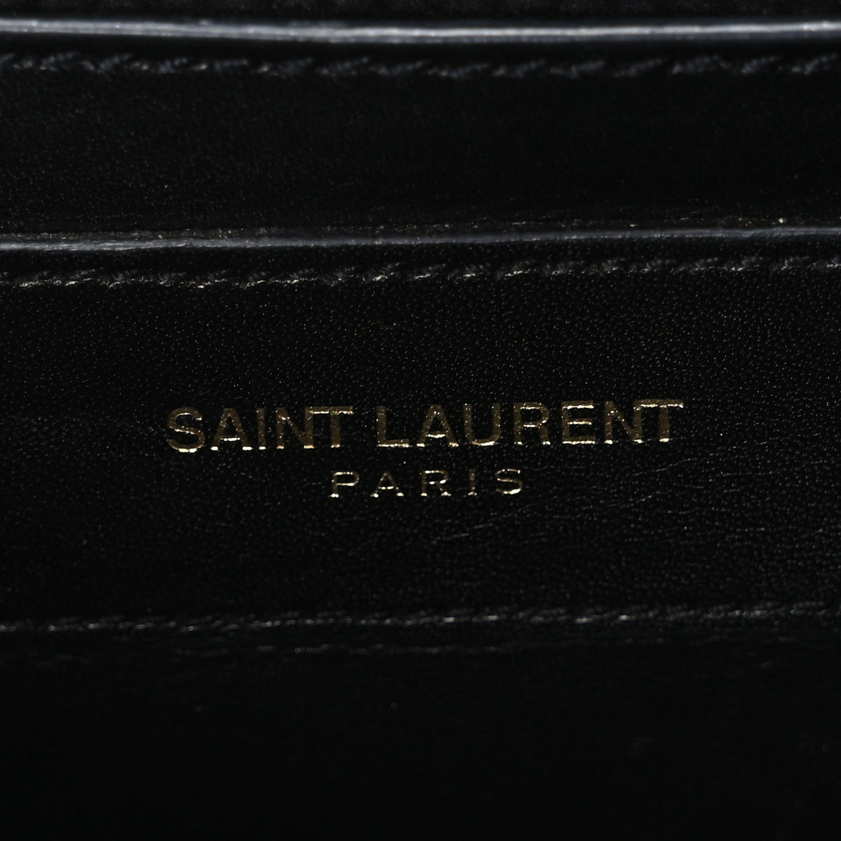 Calfskin Small Classic Monogram Kate Tassel Satchel Black