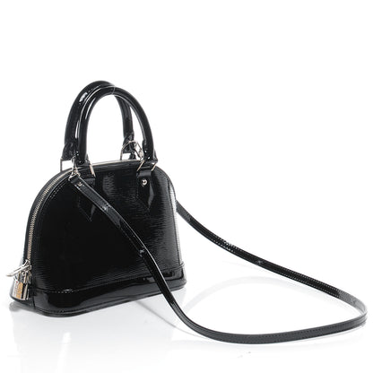 Louis Vuitton Epi Electric Alma BB Black 3 of 7