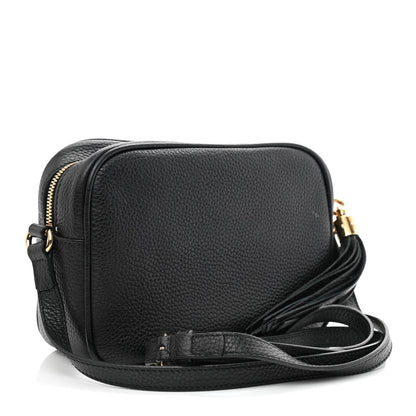 Gucci Pebbled Calfskin Small Soho Disco Bag Black 3 of 12