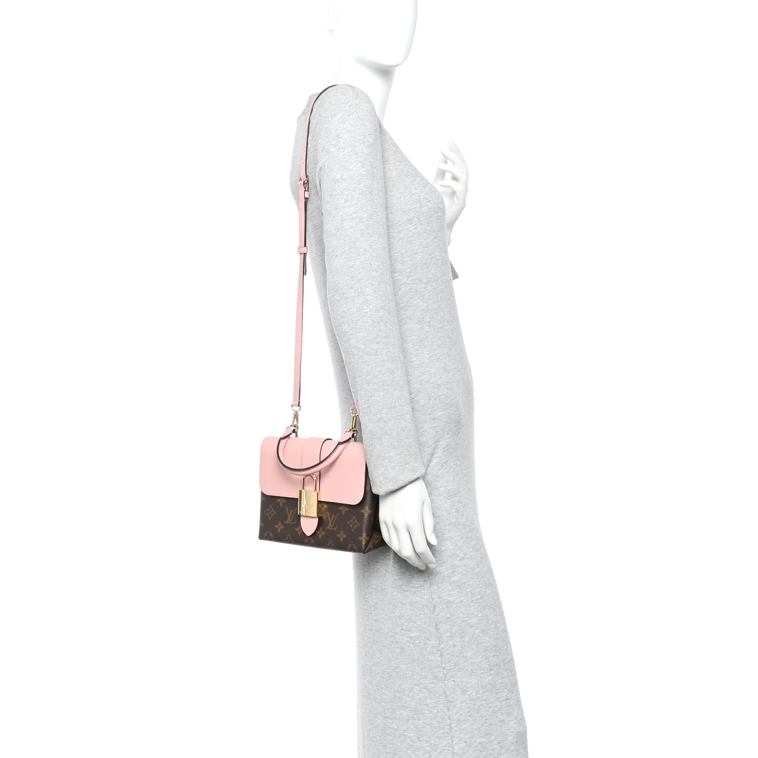Louis Vuitton Monogram Locky BB Rose Poudre 2 of 9