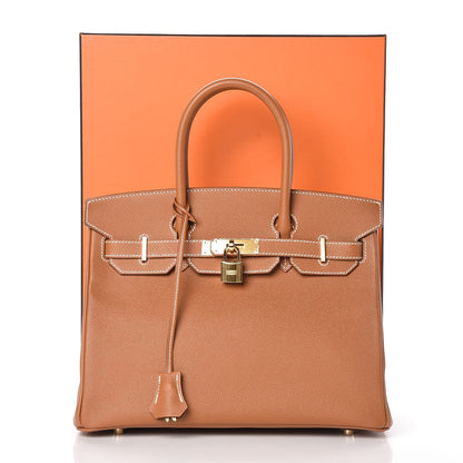 Hermes Epsom Birkin 30 Gold 50 of 51
