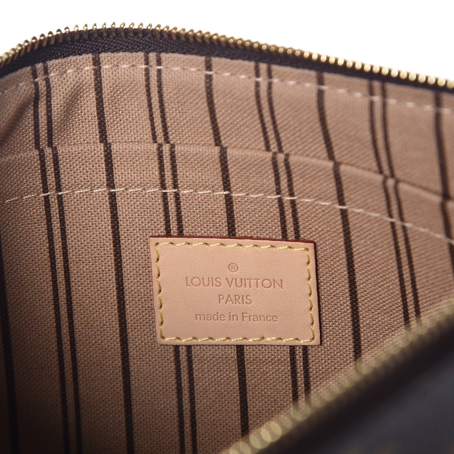 Louis Vuitton Monogram Neverfull MM GM Pochette 6 of 7