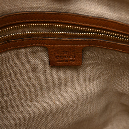 Gucci Monogram Medium Marrakech Hobo Camel 6 of 12