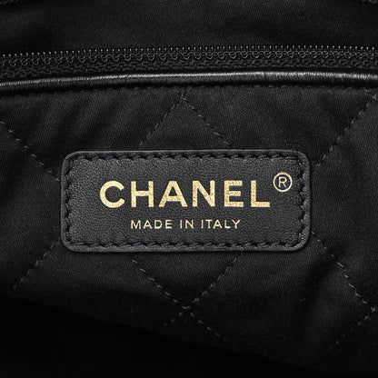 Chanel Shiny Calfskin Quilted Chanel 22 Backpack Black 6 of 11