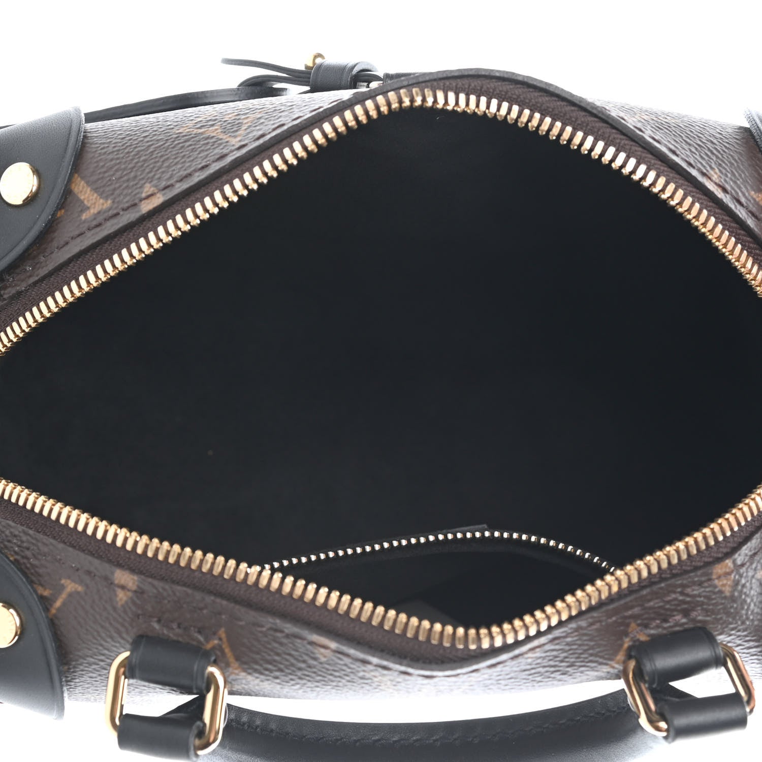 Louis Vuitton Monogram Petite Malle Souple Black 4 of 4