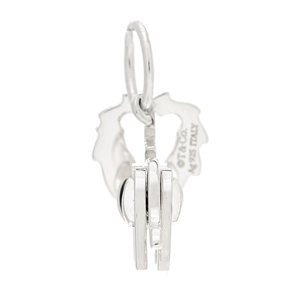 Tiffany Sterling Silver Save The Wild Lion Charm 5 of 7