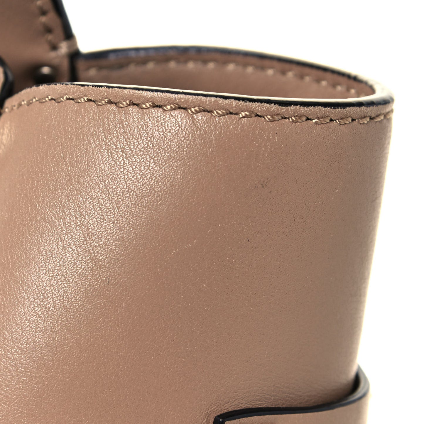 Vitello Rockstud Double Handle Tote Alpaca