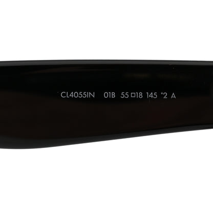 Celine Acetate Polarized Oversized Sunglasses CL4055IN Black 5 of 7
