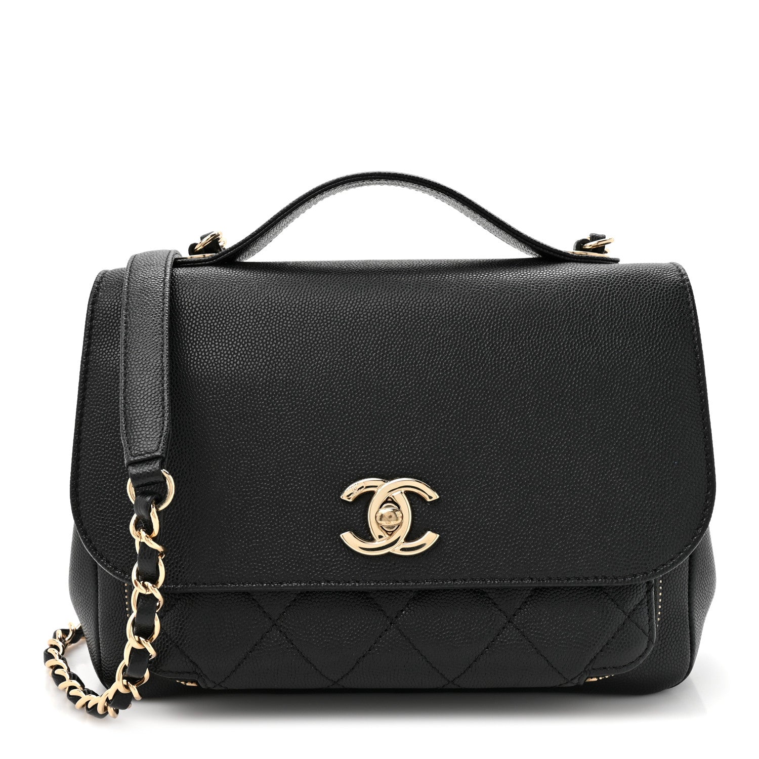 Chanel Caviar Quilted Medium Business Affinity Flap Black 1 of 12