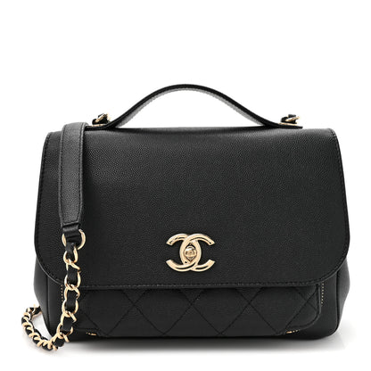 Chanel Caviar Quilted Medium Business Affinity Flap Black 1 of 12
