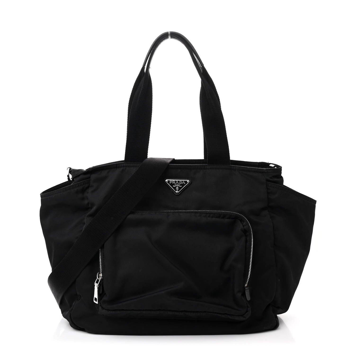 Prada Tessuto Nylon Vela Diaper Bag Black 1 of 12