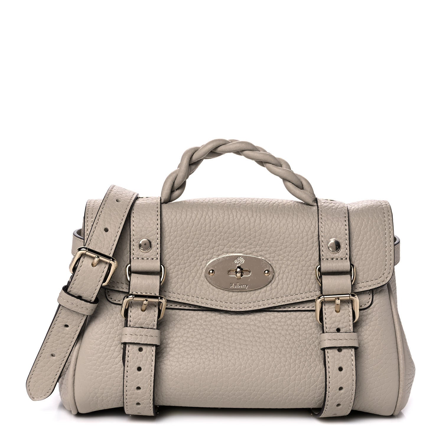 Mulberry Heavy Grain Mini Alexa Chalk 1 of 11