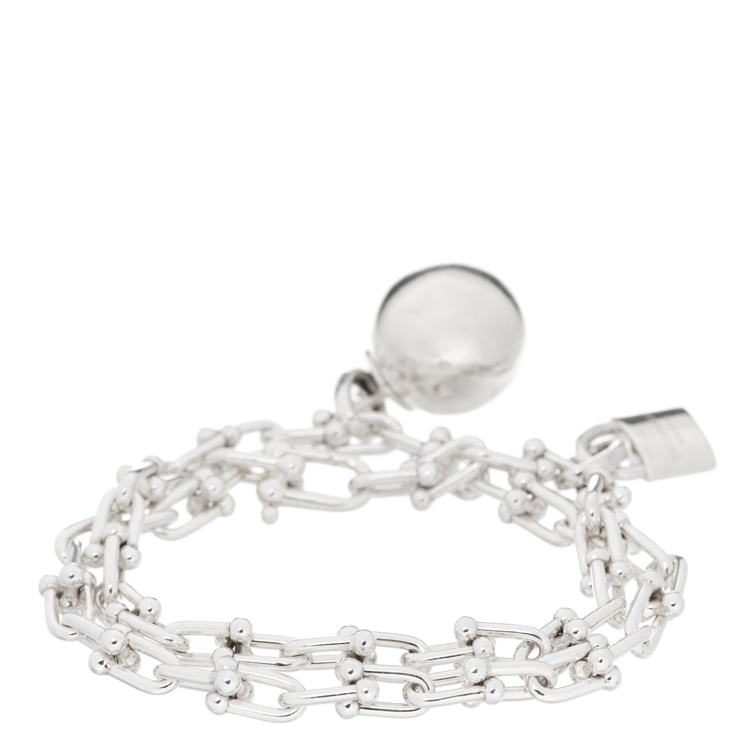 Tiffany Sterling Silver HardWear Wrap Bracelet 2 of 4