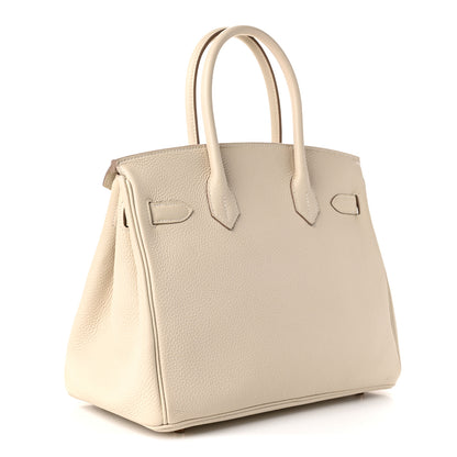 Hermes Togo Birkin 30 Craie 3 of 11