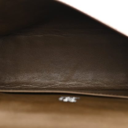 Hermes Shiny Alligator Kelly Pochette Gris Elephant 8 of 20