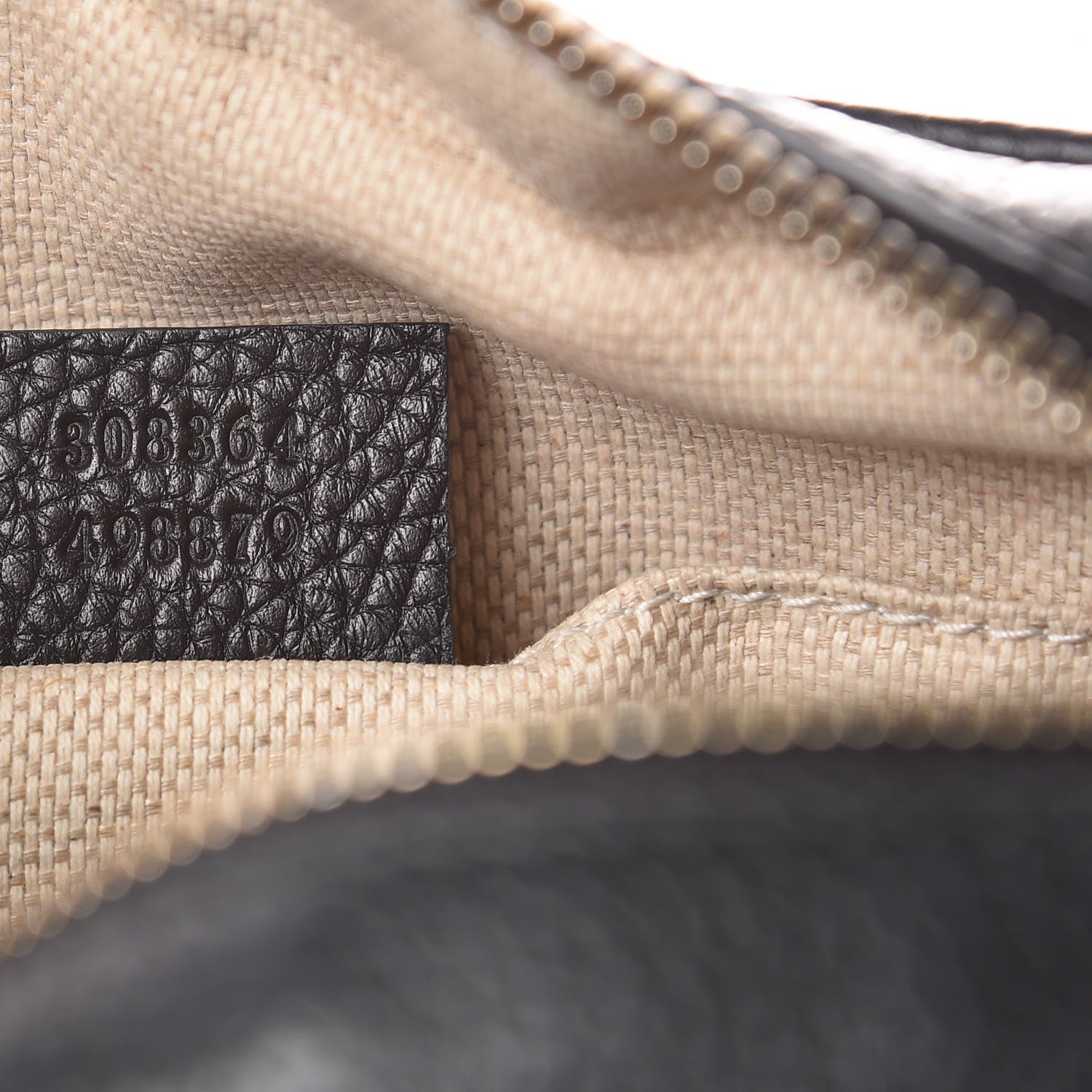 Gucci Pebbled Calfskin Small Soho Disco Bag Black 7 of 9