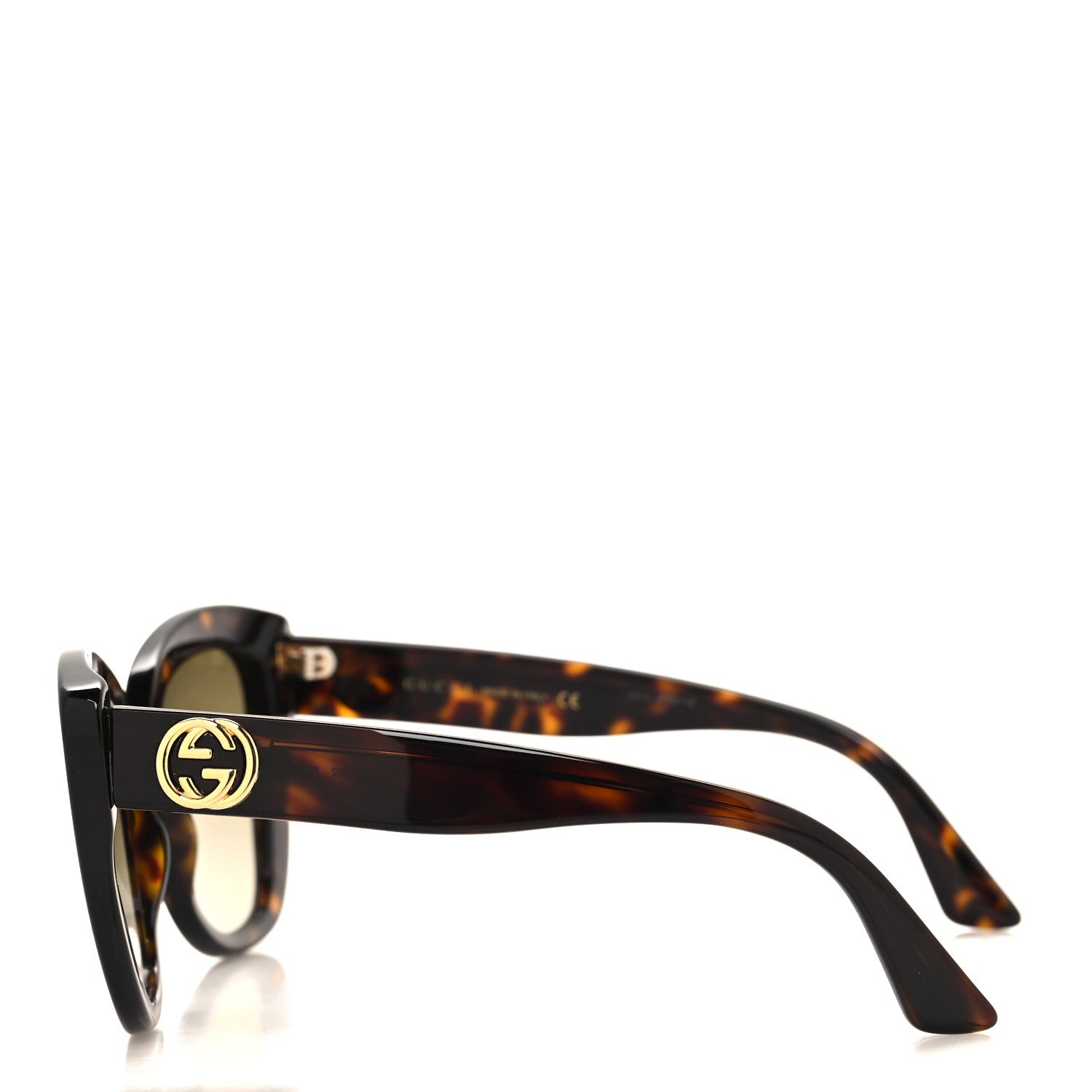 Gucci Acetate Sunglasses GG0327S Tortoise 3 of 8