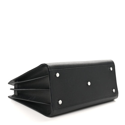Saint Laurent Grained Calfskin Small Sac De Jour Black 5 of 10
