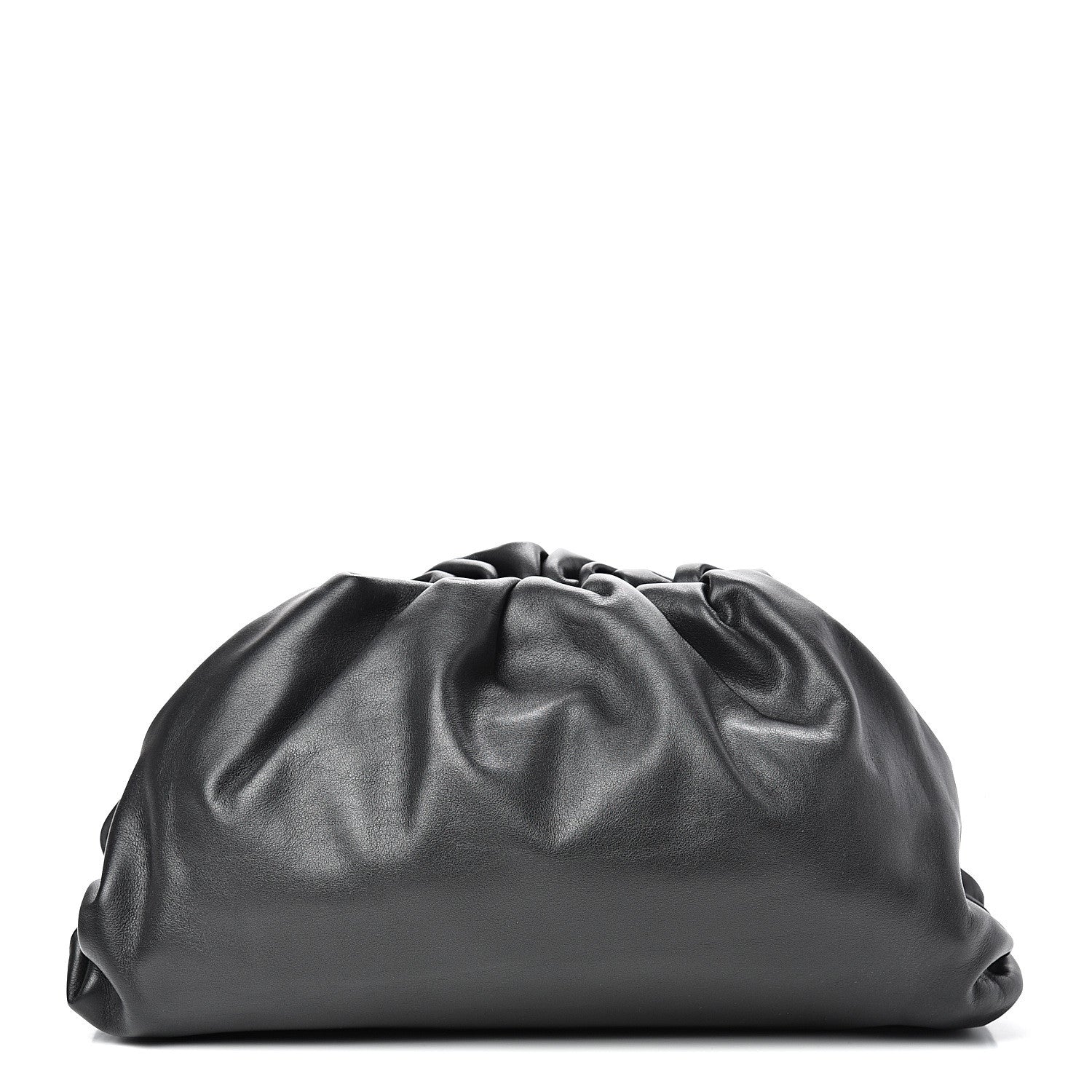 Bottega Veneta Smooth Butter Calf The Pouch Oversized Clutch Black 1 of 10