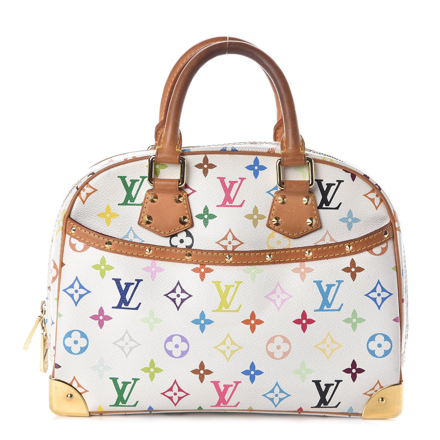 Monogram Multicolor Trouville White