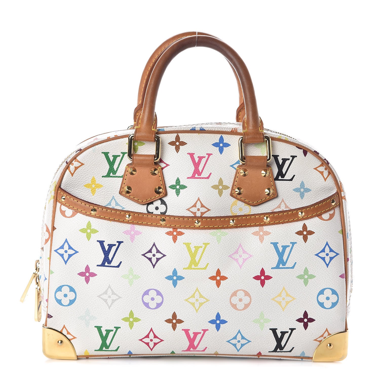 Louis Vuitton Monogram Multicolor Trouville White 1 of 13