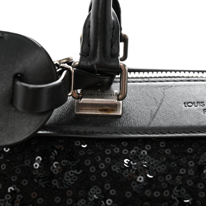 Louis Vuitton Sequin Monogram Sunshine Express Speedy Black 13 of 15