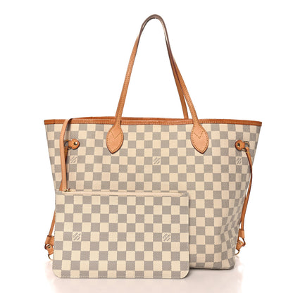 Louis Vuitton Damier Azur Neo Neverfull MM 2 of 10