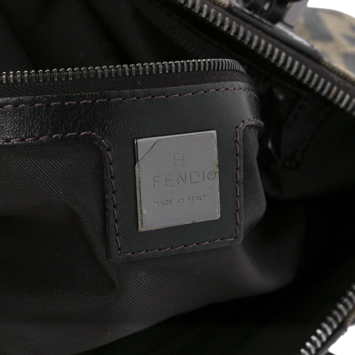 Zucca Buckle Shoulder Bag Tobacco