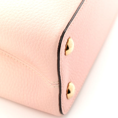 Louis Vuitton Taurillon Gradient Capucines BB Asnieres Green Rose 10 of 10