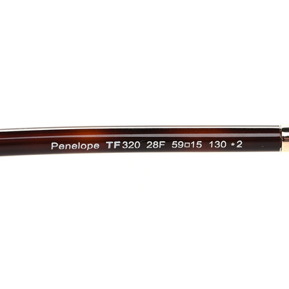 Tom Ford Penelope Vintage Round Sunglasses TF320 Brown 6 of 8