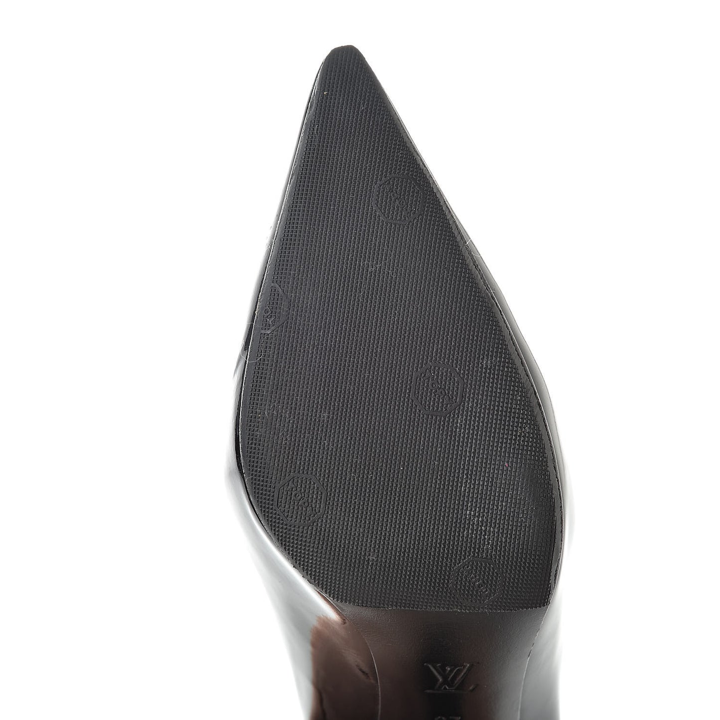 Patent Calfskin Pumps 37 Black
