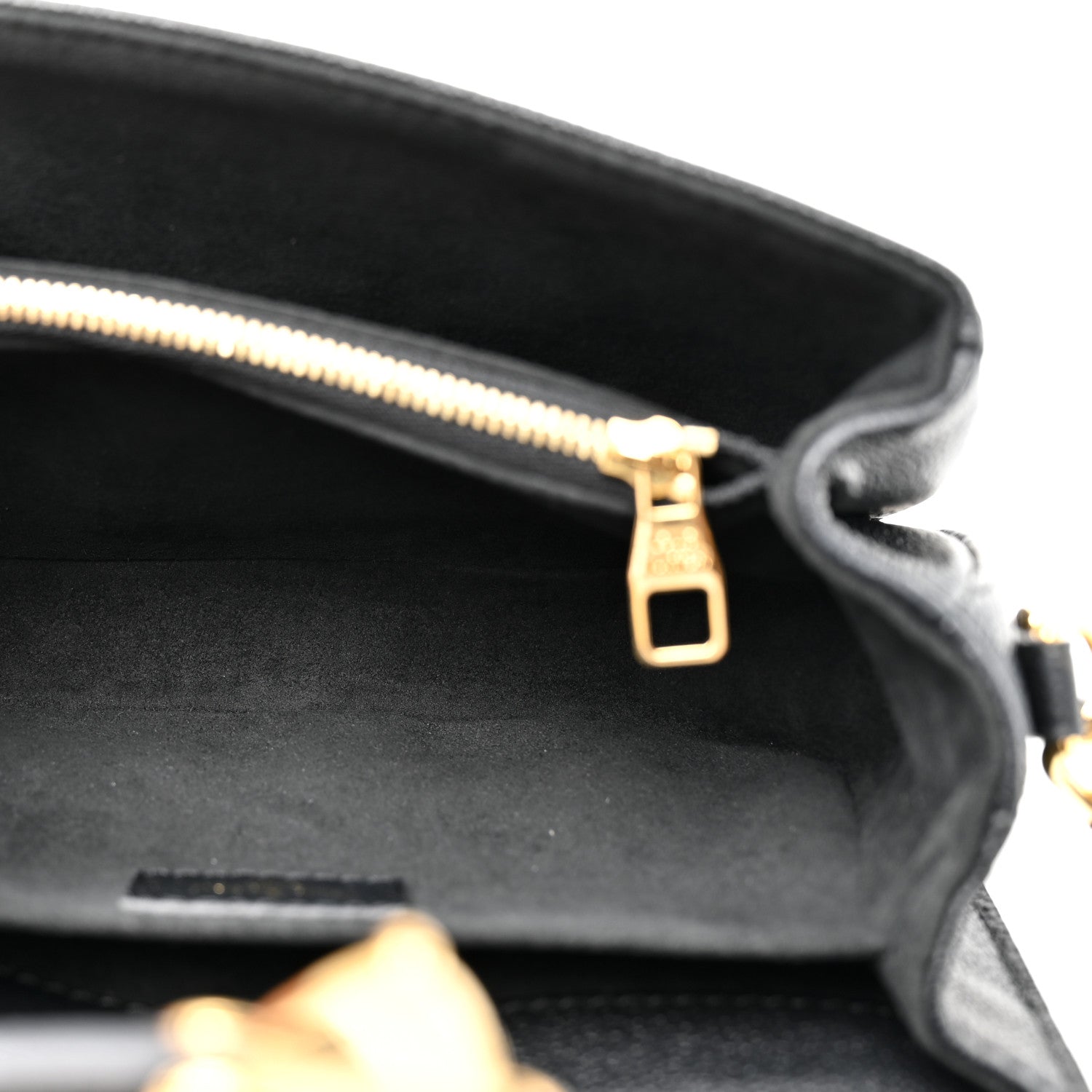 Louis Vuitton Empreinte Monogram Giant Pochette Metis East West Black Beige 5 of 10
