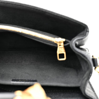 Louis Vuitton Empreinte Monogram Giant Pochette Metis East West Black Beige 5 of 10