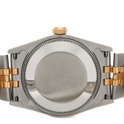 Rolex Stainless Steel 18K Yellow Gold Mother of Pearl 31mm Oyster Perpetual Datejust Watch Roman 78273 4 of 4