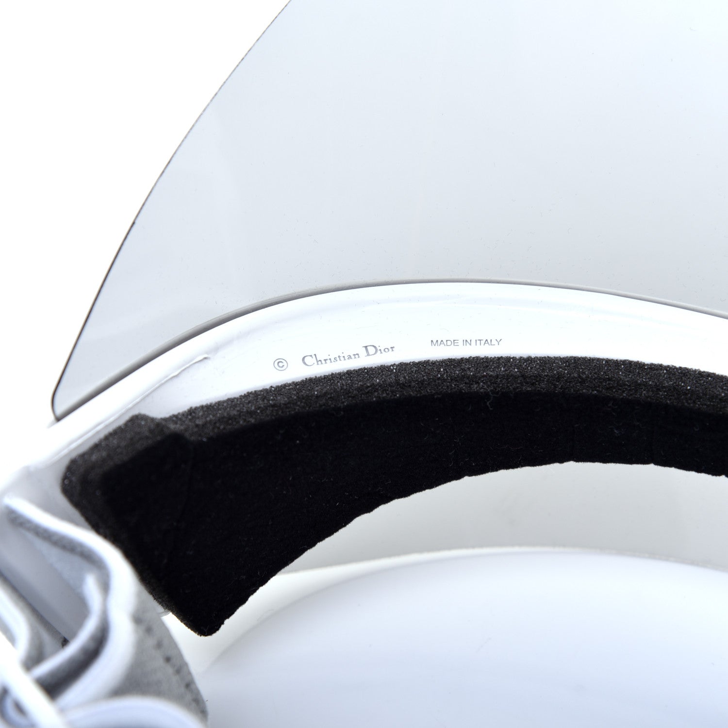 Christian Dior Mirrored DiorClub1 Sun Visor Grey 7 of 8