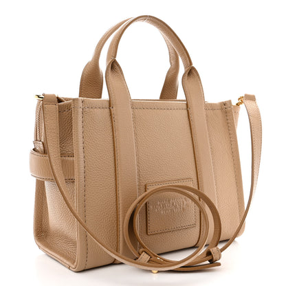 Marc Jacobs Grained Calfskin Small The Tote Bag Camel 3 of 10