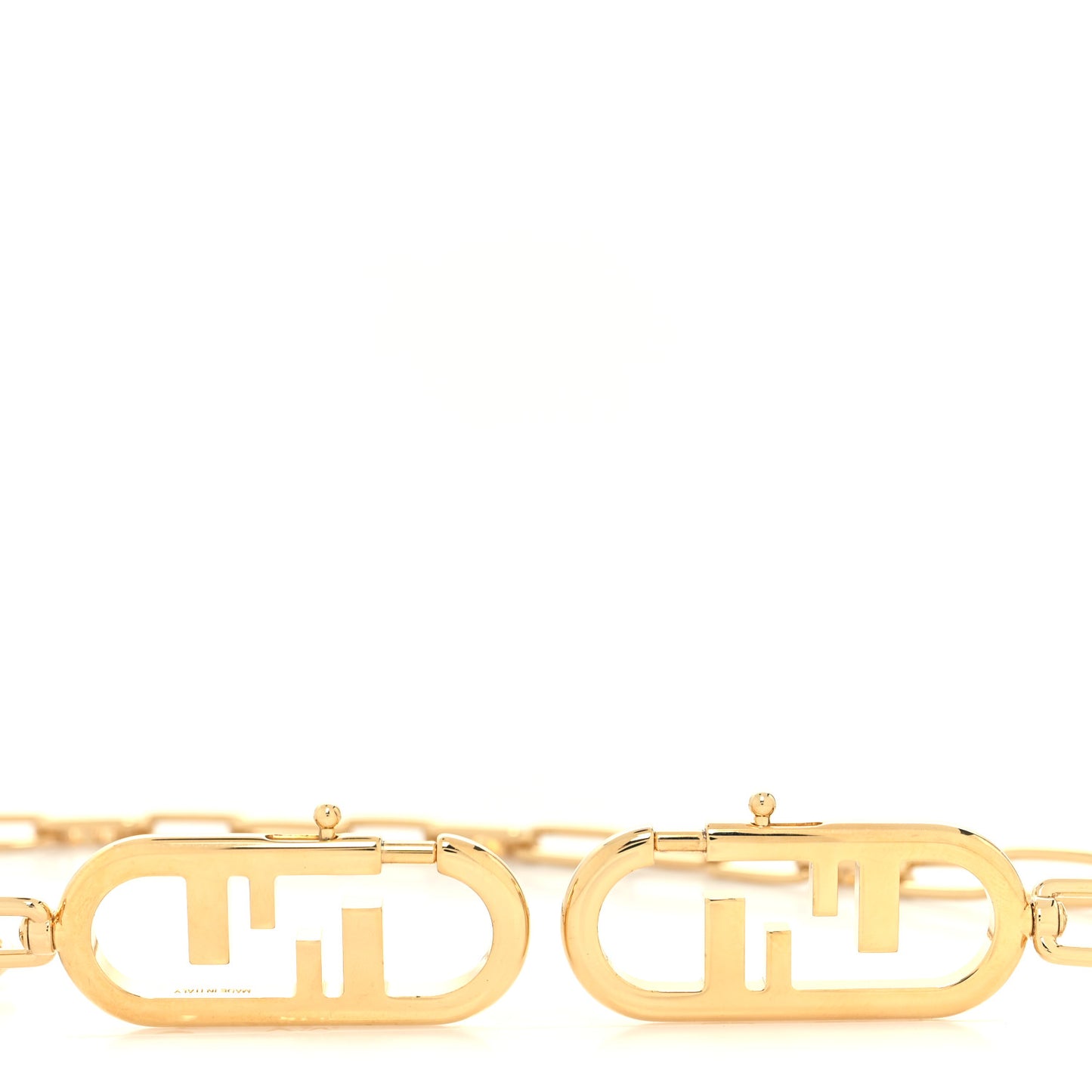 Metal O'Lock Strap You Gold