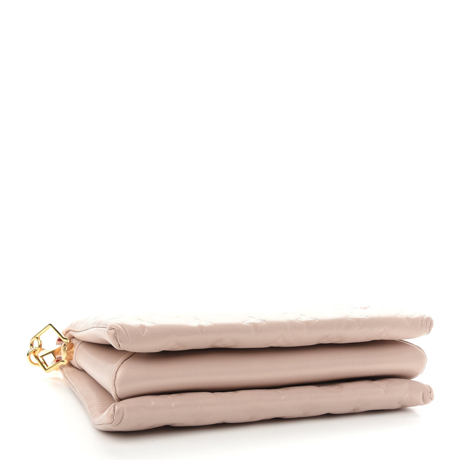 Louis Vuitton Lambskin Embossed Monogram Fall In Love Coussin PM Dragée Light Pink 4 of 8