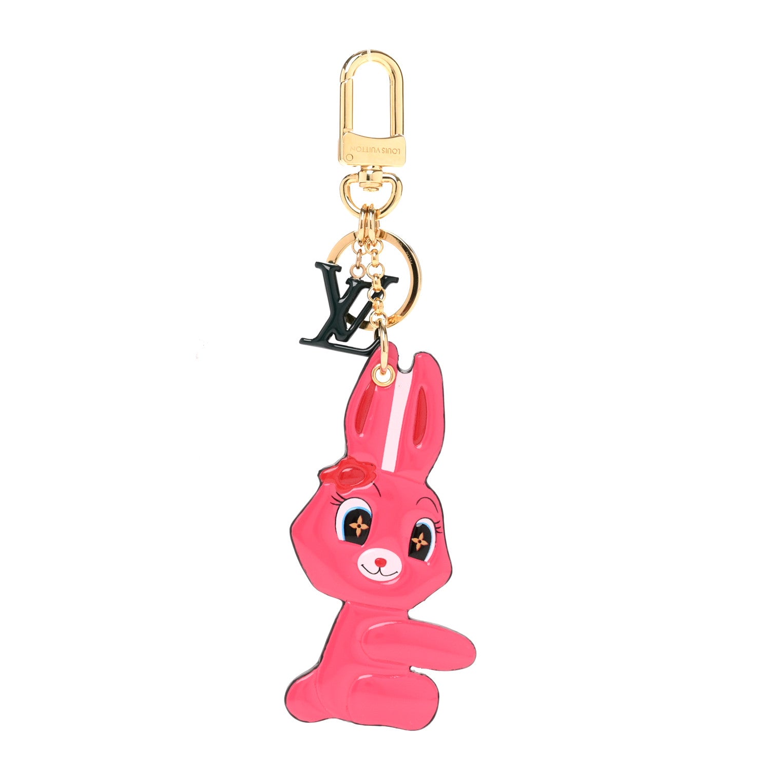 Louis Vuitton Animogram Rabbit Bag Charm Key Holder 1 of 6