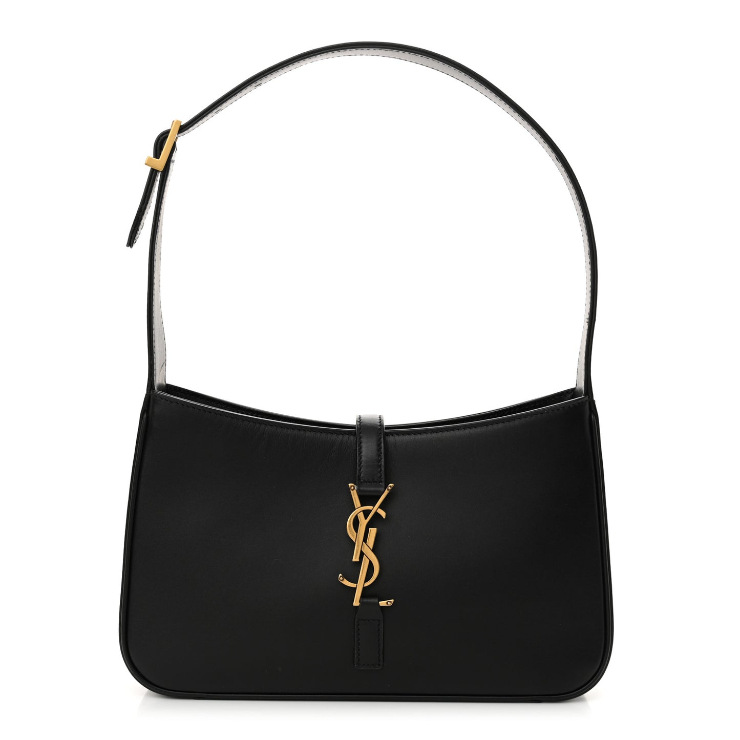 Smooth Calfskin Le 5 A 7 Hobo Black