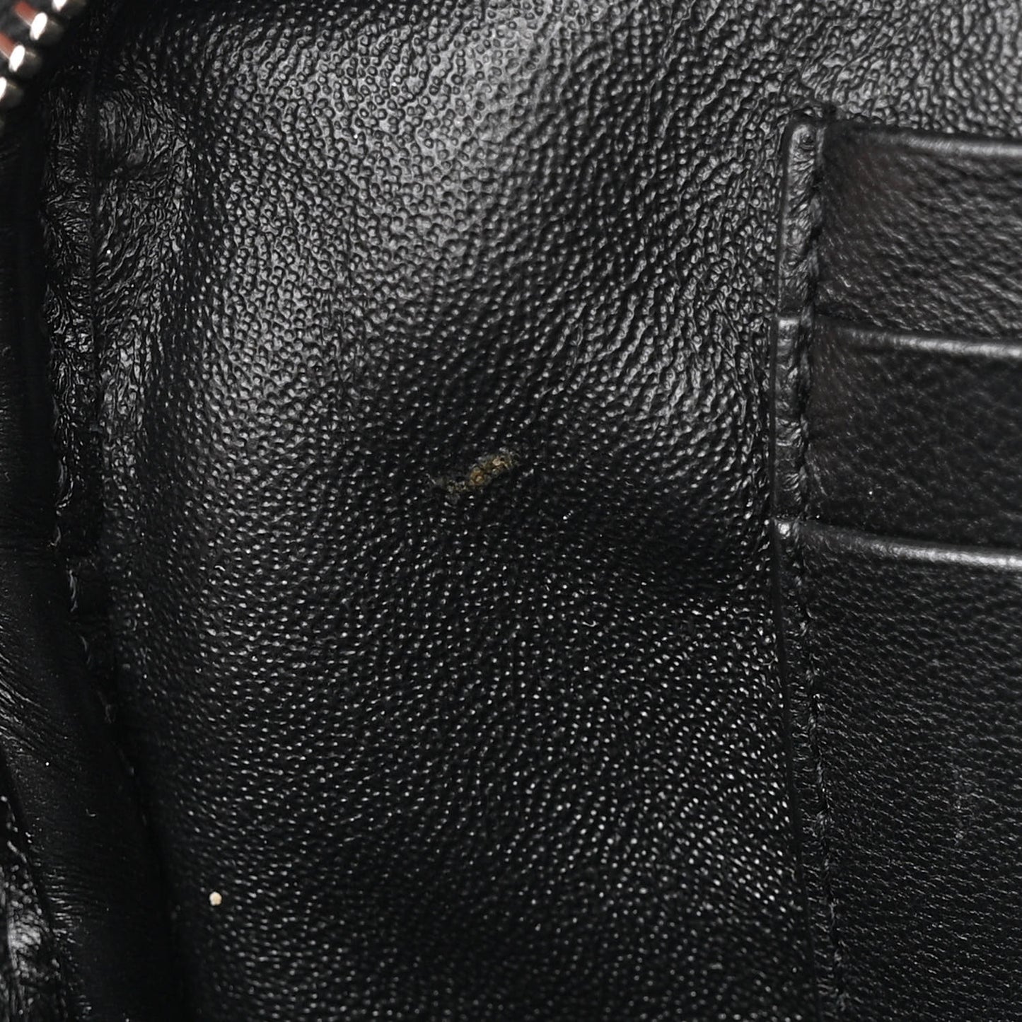 Grain De Poudre Matelasse Monogram Mini Lou Camera Bag Black