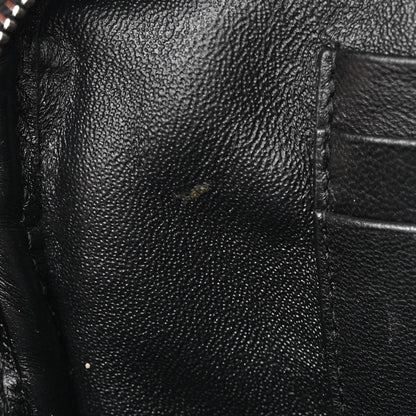 Saint Laurent Grain De Poudre Matelasse Monogram Mini Lou Camera Bag Black 11 of 13