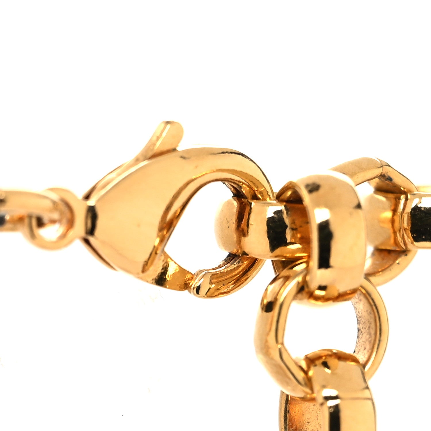 Chanel Metal 31 Rue Cambon Door Long Necklace Gold 4 of 6