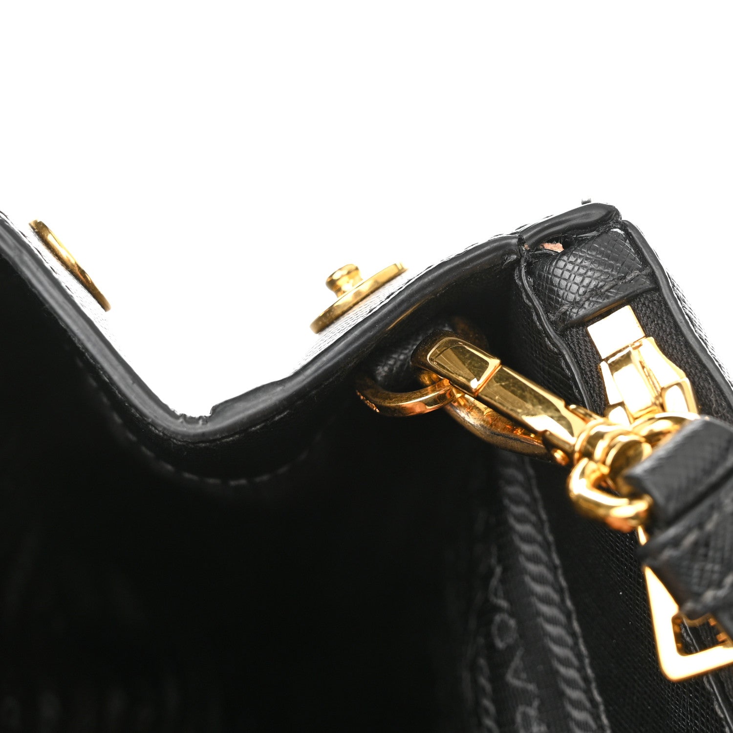 Prada Saffiano Medium Galleria Double Zip Tote Black 12 of 12