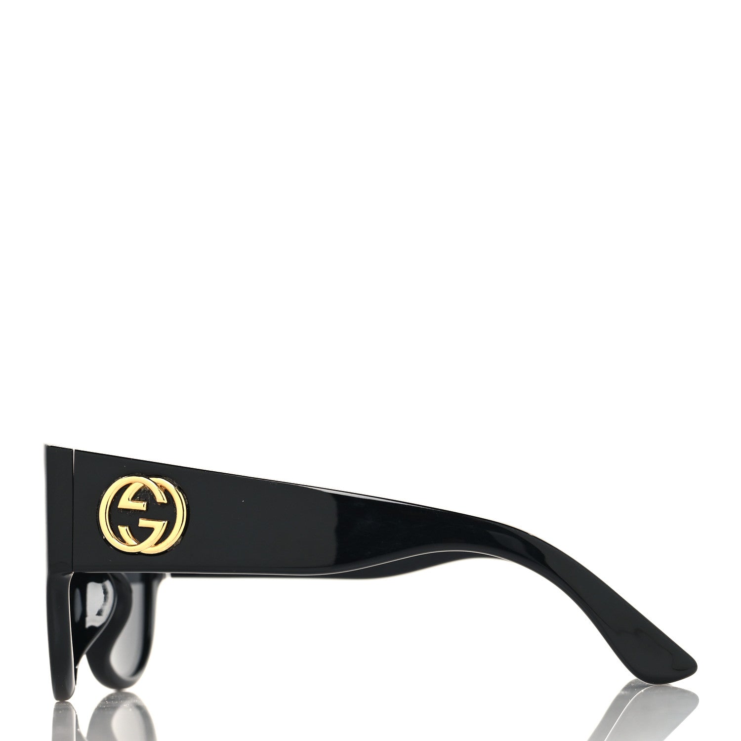 Gucci Acetate Square Frame Sunglasses GG0142SA Black 3 of 6
