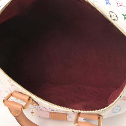 Louis Vuitton Monogram Multicolor Speedy 40 White 5 of 12