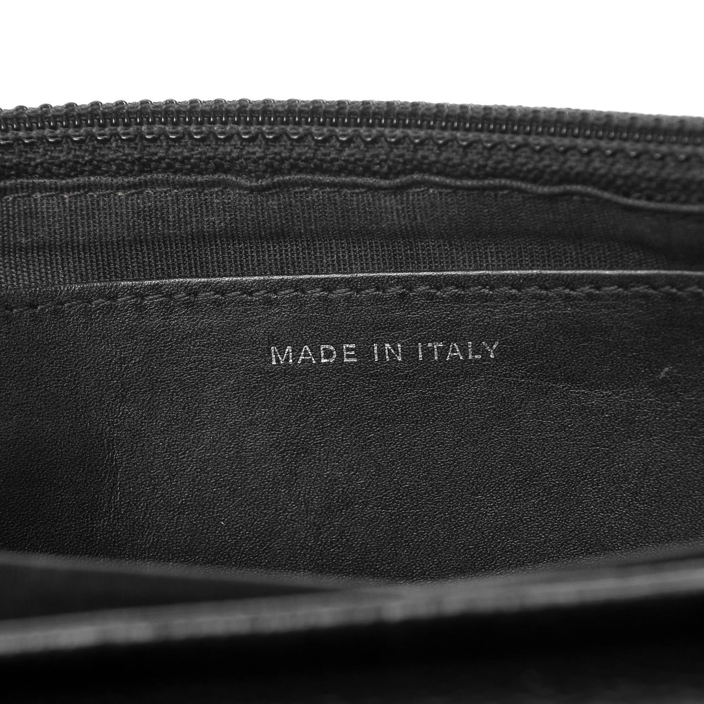 Caviar Half Moon Wallet On Chain WOC Black